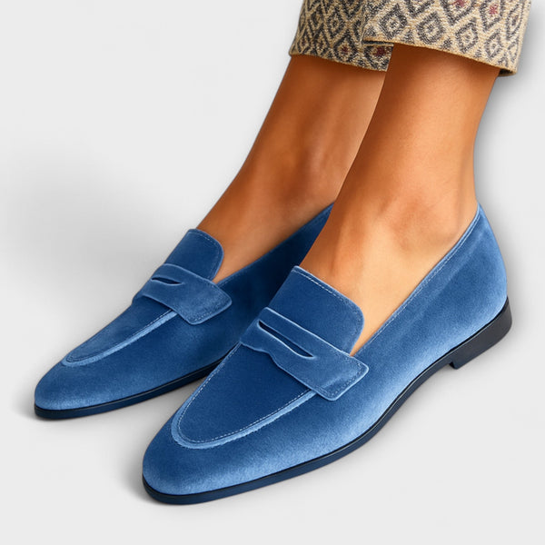 Emilia™ | Pehmeät Velourloaferit