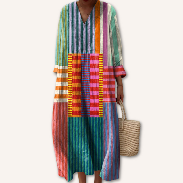 Amara｜Kuvioitu Mekko