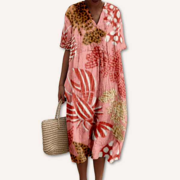 Julieta｜Kuvioitu mekko