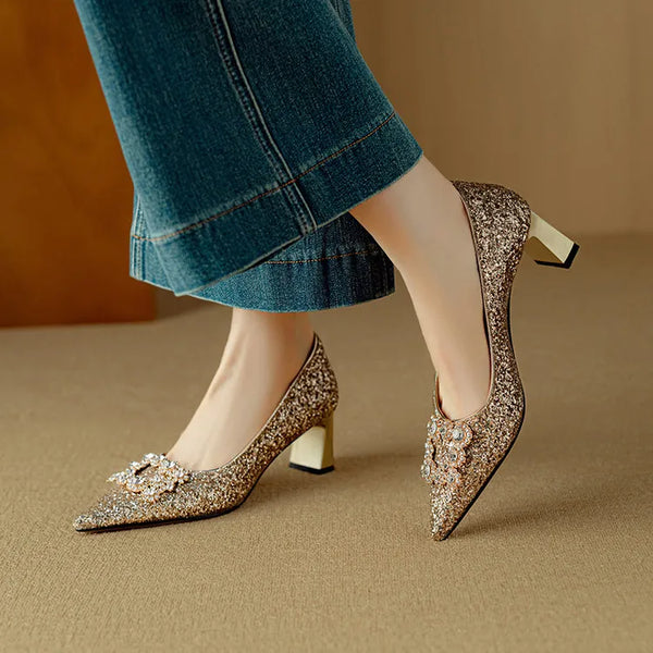 Cecilia™ | Kimaltavat Mary Janes