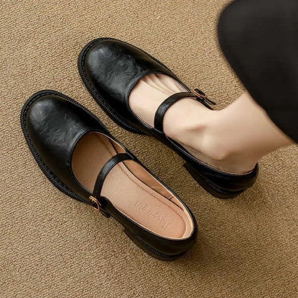 Ronja™ | Klassiset mukavuus Mary Janes nahasta