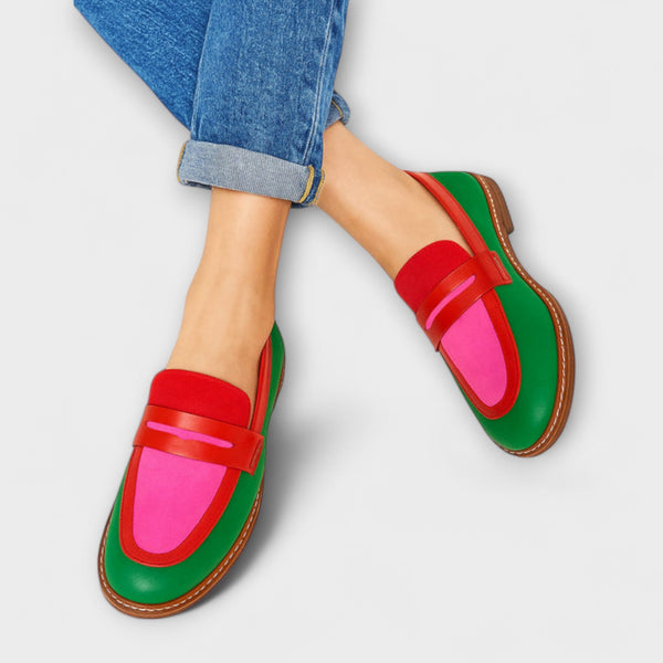 Klara™ | Väriesteet Loafersit Rentotyyliin