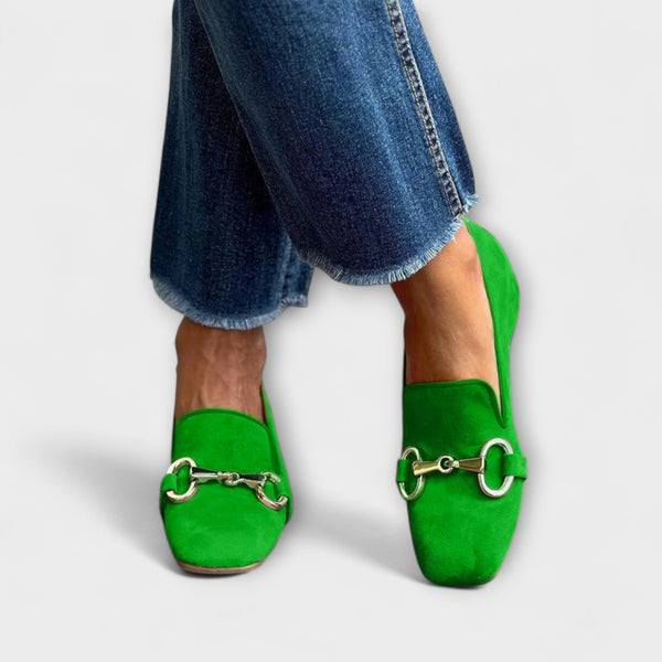 Ronja™ | Loafers Neliömäisellä Varvalla ja Soljella