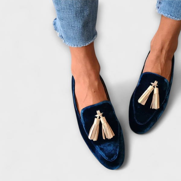 Carina™ | Vintage-innoittamat Loafersit Pom Pomeilla